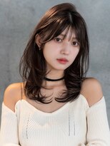 オーブヘアーアンカー 清田店 (AUBE HAIR anchor)&nbsp;20代・30代_韓国_セミロング