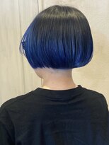 ヘアーリゾートガーデン 南林間店(Hair Resort Garden)&nbsp;スカイブルー/ブリーチで作るグラデーションカラー