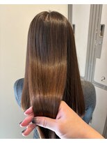 ジルフラン(JILL franc) 髪質改善5.9縮毛矯正ミルクティーブロンド