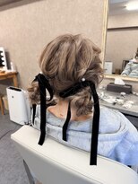 エニル(ENYL) ルーズなお団子ツインスタイル