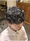 スペインカール/フェザーパーマ/ニュアンスパーマ/フェード/眉毛