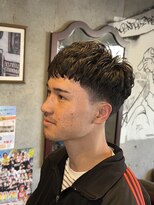 エルエー バーバーショップ 草津店(L.A BARBERSHOP)&nbsp;French crop×ironperm