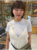 暗めカラー/小顔/オリーブグレー/ココアベージュ/髪質改善