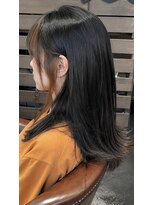 ネスト ヘアーデザイン(NEST hair design)&nbsp;【NEST 札幌】ハーフアップ映えインナーカラー
