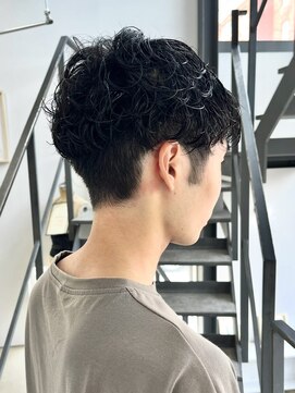 ヘアー アイス 御器所本店(HAIR ICI) 大人男性☆刈り上げ清潔感ナチュラル似合わせパーマスタイル