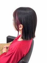 ジャンマンガファナン(Diamma nga fanann)&nbsp;インナーカラー　フェイスフレーミング　ダブルカラー　ブリーチ