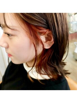 アルブル ヘアデザイン(arbre hair design) インナーカラー