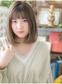 *bliss浦和*シースルーバング×グラデーションカラーツヤボブa!