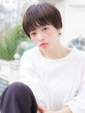 ルティア 池袋(Lutia) ミニマムショート ダークブラウン