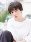 ミニマムショート ダークブラウン