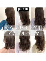 チョビー 銀座(chobii)&nbsp;チョビー銀座桜井デジタルパーマカウンセリング用