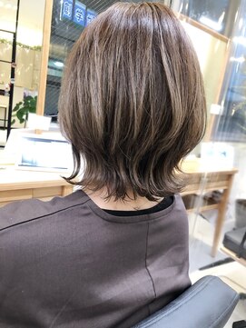 ヘアーポケット リタ(HAIR POCKET ritta) 藤田が叶える☆レイヤーロブ×アッシュベージュ！