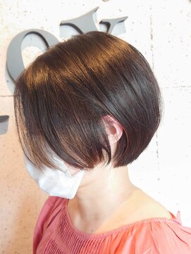 フォックスヘアー(fox.hair) ナチュラルショートボブ/fox.hair