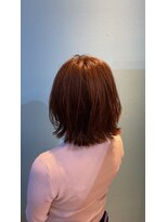 ヘアーメイク マーズ 売布店(Hair Make Mars) ベージュカラー×外ハネボブ