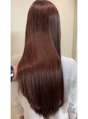 ピンクラベンダーうる艶ロングヘア
