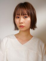 クルー(Creww KYOTO) ウェット質感できめる外ハネボブ