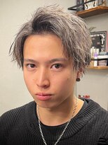 ビンゴ(BINGO)&nbsp;1083プラチナハイライトカラー束間アップバングビビットカラー