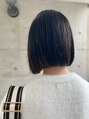 アッシュタカサキ(ash takasaki) ブリーチなしで作る透明感グレージュカラー◎ミニボブ/髪質改善