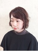 ナチュラルカーリーヘア