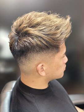 ヒロギンザ 神田店(HIRO GINZA) ジェットモヒカンスキンフェードスタイル