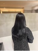 【haruka】ワンカラーでできる透け感◎地毛風カラーの韓国ヘア