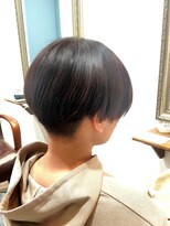 ヘアー グリーン(hair green) 30代40代50代/ハンサムショート/刈り上げマッシュショート