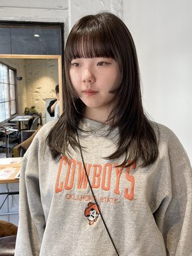 コフィー バイ メルト 吉祥寺(cofy by melt) 【中澤彩乃】顔まわりレイヤーカットハッシュカット前髪吉祥寺