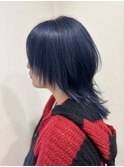 ウルフ×ネイビーブルー