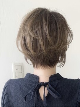 フーガ 新越谷蒲生店(fuuga) ショート/くびれ/ ミルクティーカラー/ショートパーマ