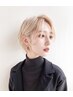 前髪カット+アディクシーカラー+最高Aujuaトリートメント￥11550～