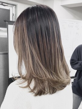 ネオリーブサイン 大森店(Neolive sign) ナチュラルベージュ　バレイヤージュ　【大森】