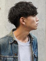 波巻きスパイラルパーマシャドウパーマツイストスパイラルパーマ