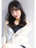 ロゼ 六甲道(ROSE)&nbsp;【ROSE】レイヤーカット＿暗髪＿黒髪＿前髪＿韓国ヘア