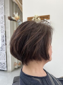 サボ(SAVO) ふんわりショートボブ