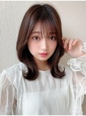 イメチェンウルフひし形シルエット外ハネボブ美髪ワンカール