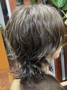 ハーシーバイアポロ 相模大野(HERSHE by apollo) 髪質改善縮毛矯正,レイヤー,縮毛矯正,白髪ぼかしハイライト.白髪