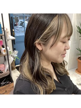 アオ 岡野 横浜(a-o) インナー×ベージュ