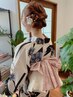 浴衣着付け&ヘアセット【花火大会・イベントに♪】※要TEL