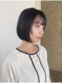ミニボブ/顔周りレイヤー/シャギーカット
