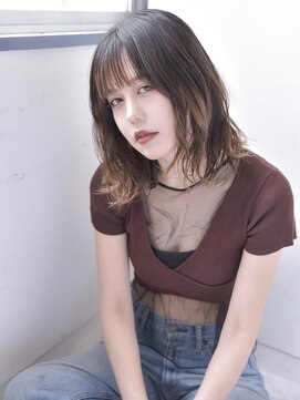 コージー(cozy) インナーカラー/イヤリングカラー/ボブ