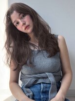 ユーフォリア 青山(Euphoria)&nbsp;柔らか質感 ロングヘア 透明感カラー 2wayバング