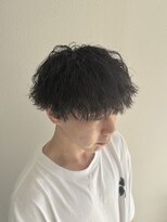 ゴットフロー(GOTTO FLOW) メンズ縦落ちツイスパマッシュ/ツイスパ/マッシュパーマ