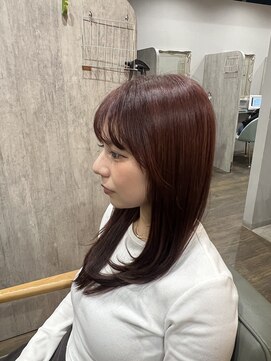 ミディアムレイヤー/レッドブラウン