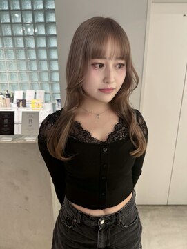 リンドトウキョウ(LINDO TOKYO) ミルクティーグレージュ/ハイトーン/ブリーチ/ダブルカラー