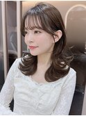 髪質改善/縮毛矯正/ミディアムレイヤーカット似合わせカット大宮