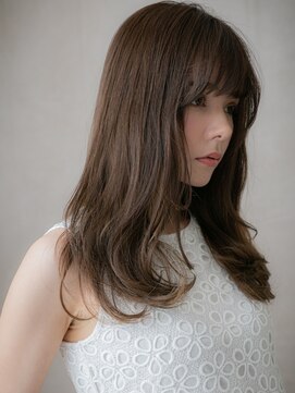 カバーヘア ブリス 上尾西口店(COVER HAIR bliss) 抜け感毛先パーマ大人ガーリーフェミニンロングX上尾20代30代