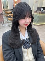 ロンド ブランシュ 錦糸町北口(Lond blanche)&nbsp;★レイヤーカット/艶髪スタイル/韓国レイヤー/グレージュ/錦糸町