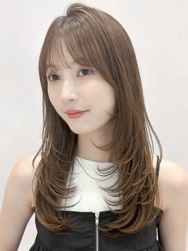 アグノス 青山(Agnos) 愛されくびれヘア似合わせカットデジタルパーマサイドバング