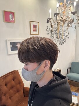 ルッツ(Lutz. hair design) 3/7men's brown color