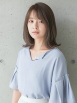 ビビディバビディブー 枚方ビオルネ店(Bibbidi.bobbidi.boo) 大人ミディアム 外ハネミディ ナチュラルヘア